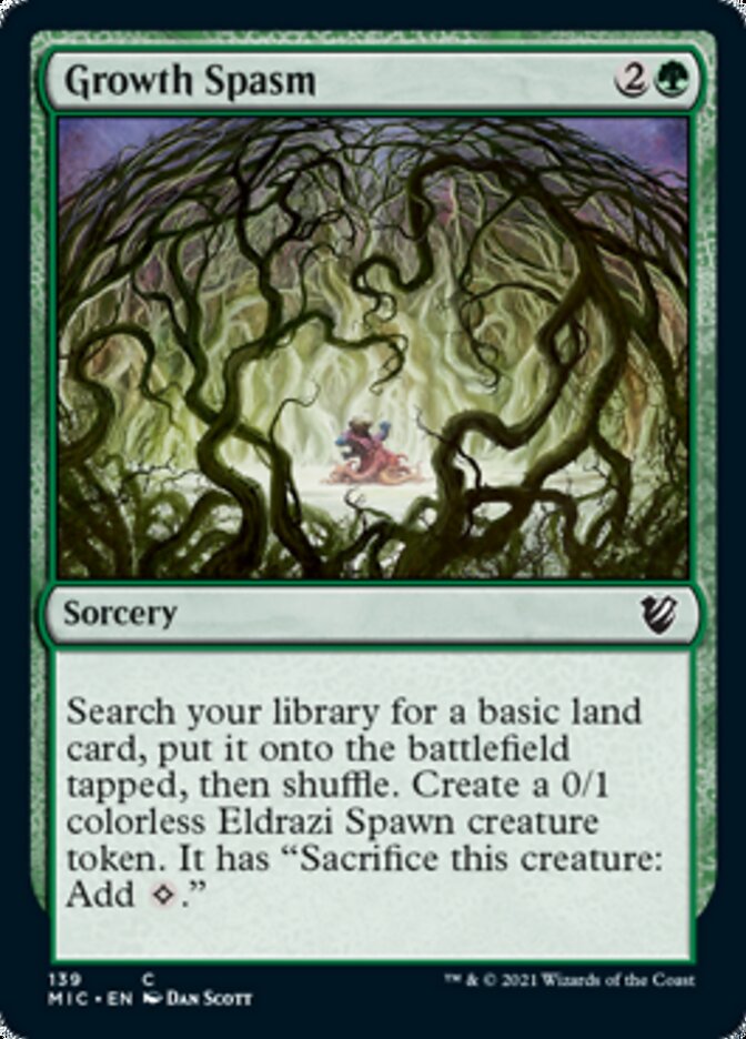 Growth Spasm [Innistrad: Midnight Hunt Commander] | Cracking-Singles