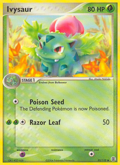 Ivysaur (35/112) [EX: FireRed & LeafGreen] | Cracking-Singles