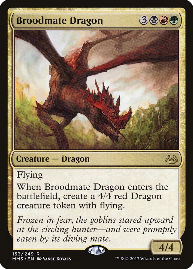 Broodmate Dragon [Modern Masters 2017] | Cracking-Singles