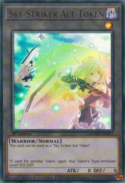 Token: Sky Striker Ace [MAMA-EN013] Ultra Rare | Cracking-Singles