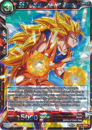 SS3 Goku, One Hit Wonder [BT8-003] | Cracking-Singles