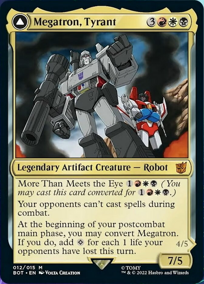 Megatron, Tyrant // Megatron, Destructive Force [Universes Beyond: Transformers] | Cracking-Singles