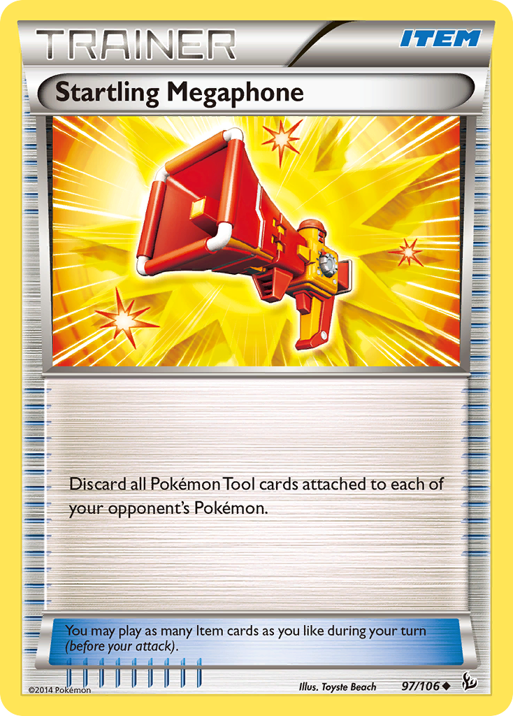 Startling Megaphone (97/106) [XY: Flashfire] | Cracking-Singles