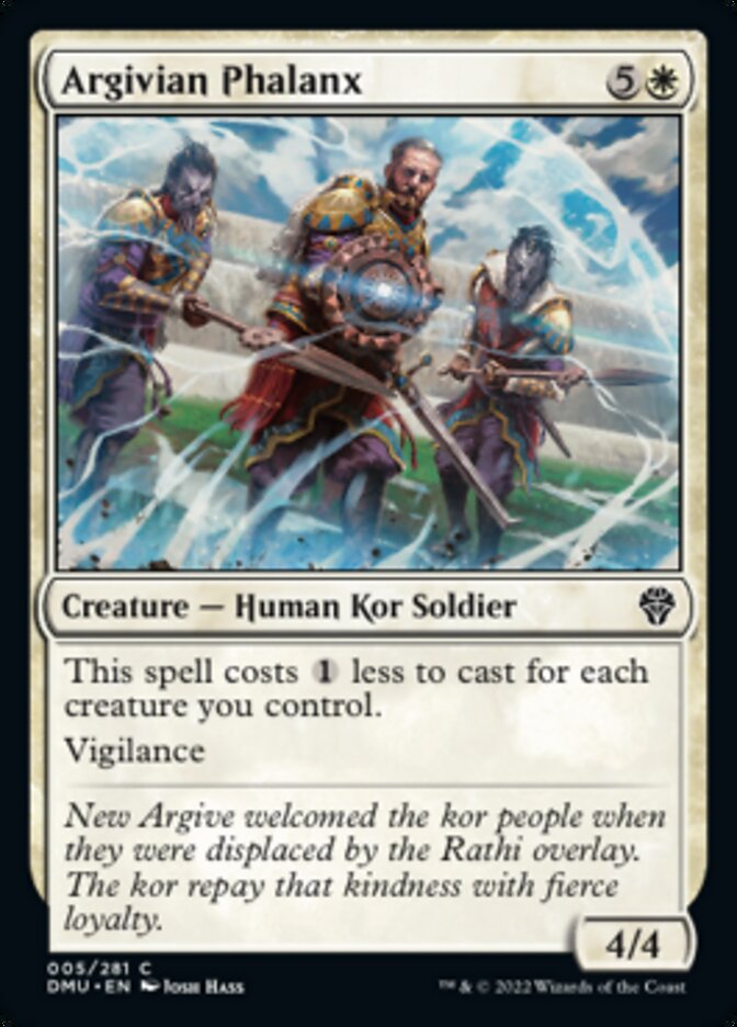 Argivian Phalanx [Dominaria United] | Cracking-Singles