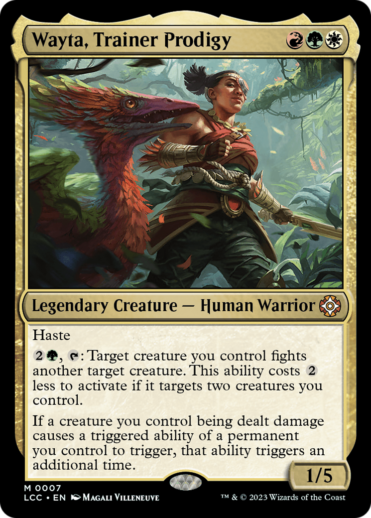 Wayta, Trainer Prodigy [The Lost Caverns of Ixalan Commander] | Cracking-Singles