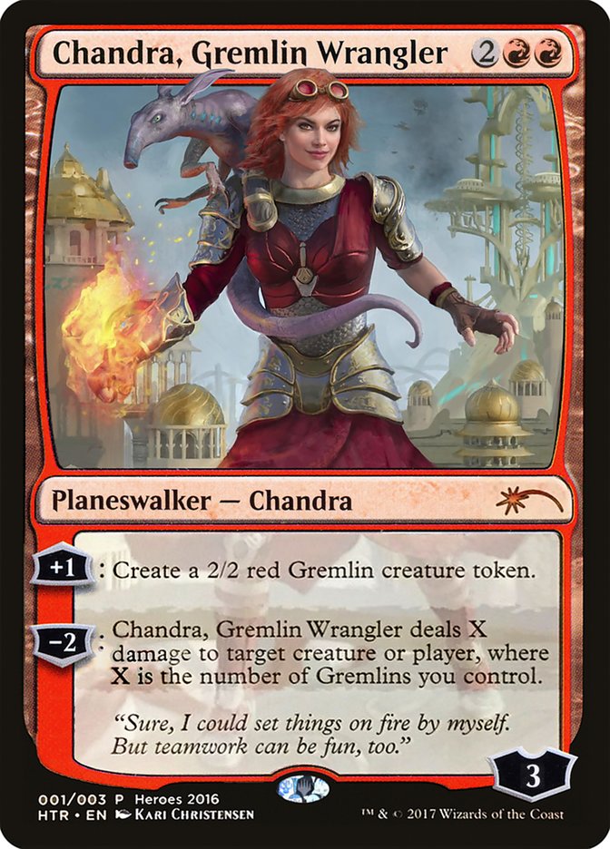 Chandra, Gremlin Wrangler [Unique and Miscellaneous Promos] | Cracking-Singles