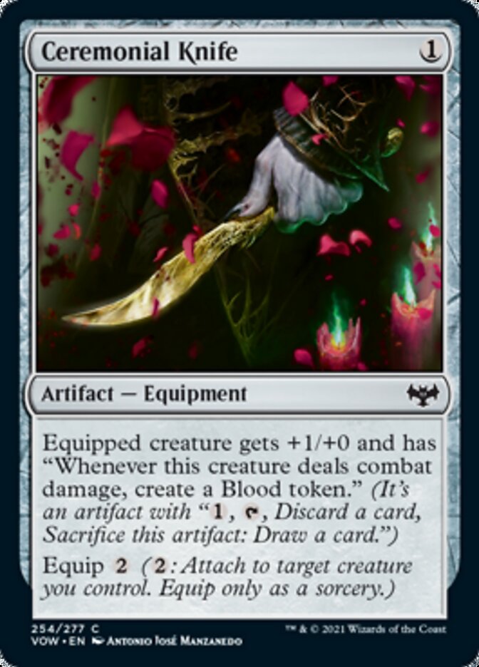 Ceremonial Knife [Innistrad: Crimson Vow] | Cracking-Singles