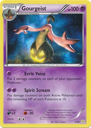 Gourgeist (2/30) [XY: Trainer Kit - Noivern] | Cracking-Singles