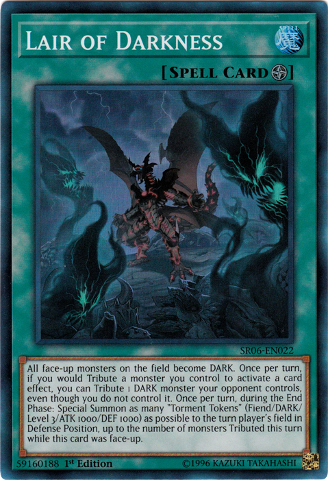 Lair of Darkness [SR06-EN022] Super Rare | Cracking-Singles