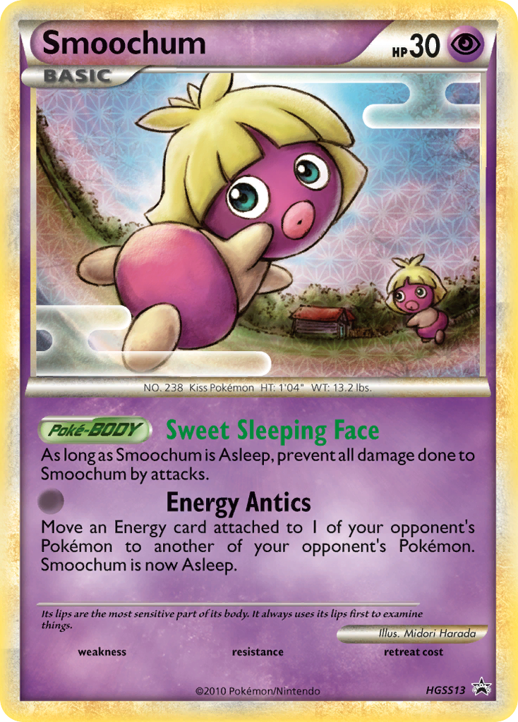 Smoochum (HGSS13) [HeartGold & SoulSilver: Black Star Promos] | Cracking-Singles