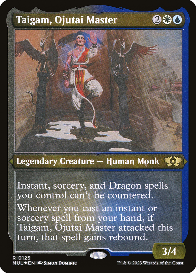 Taigam, Ojutai Master (Foil Etched) [Multiverse Legends] | Cracking-Singles