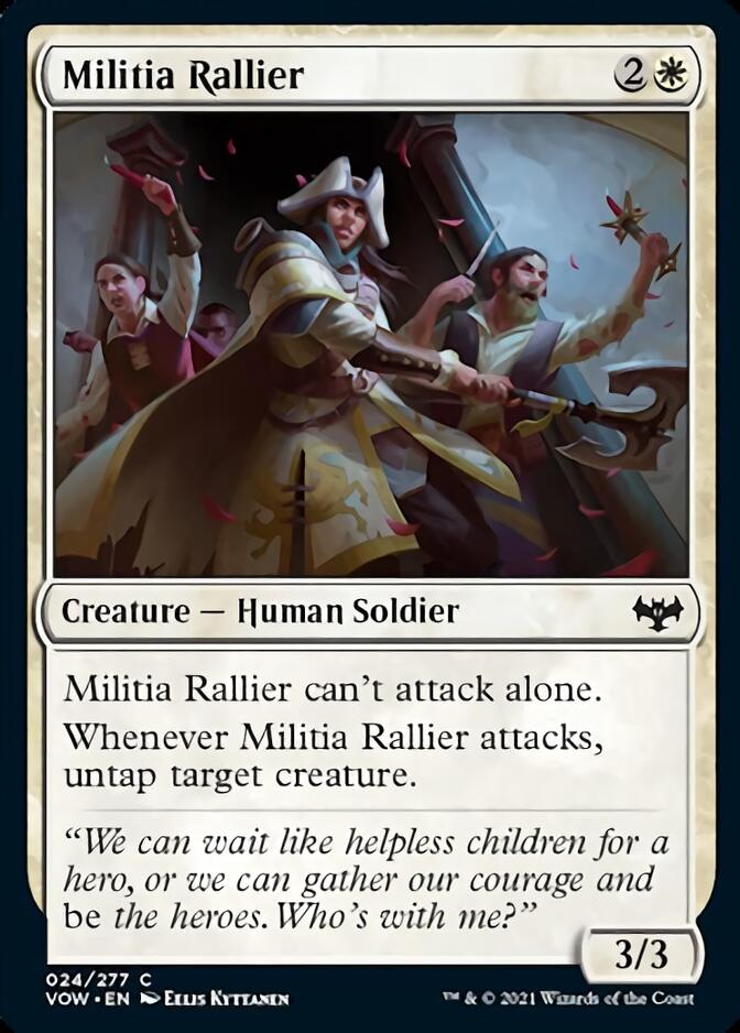 Militia Rallier [Innistrad: Crimson Vow] | Cracking-Singles