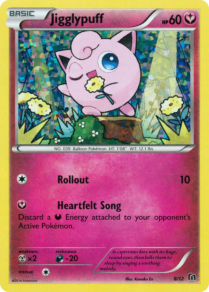 Jigglypuff (8/12) [McDonald's Promos: 2016 Collection] | Cracking-Singles