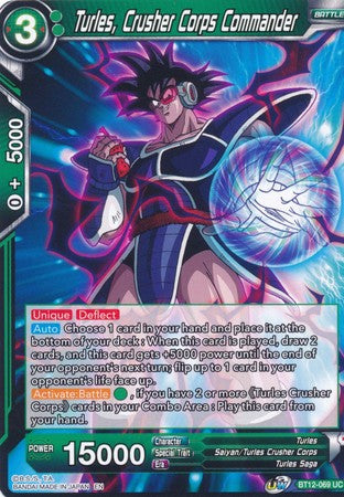 Turles, Crusher Corps Commander [BT12-069] | Cracking-Singles