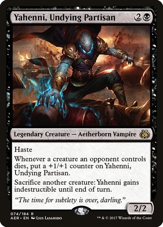 Yahenni, Undying Partisan [Aether Revolt] | Cracking-Singles