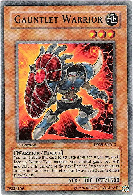 Gauntlet Warrior [DP09-EN013] Ultra Rare | Cracking-Singles