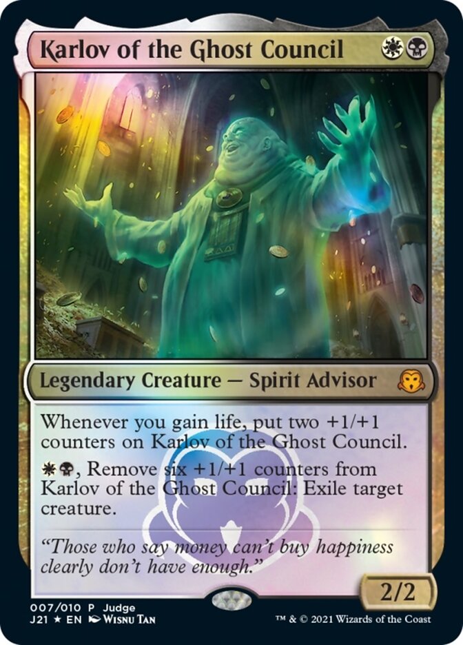 Karlov of the Ghost Council [Judge Gift Cards 2021] | Cracking-Singles