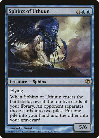 Sphinx of Uthuun [Duel Decks: Venser vs. Koth] | Cracking-Singles