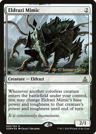 Eldrazi Mimic [Oath of the Gatewatch Promos] | Cracking-Singles