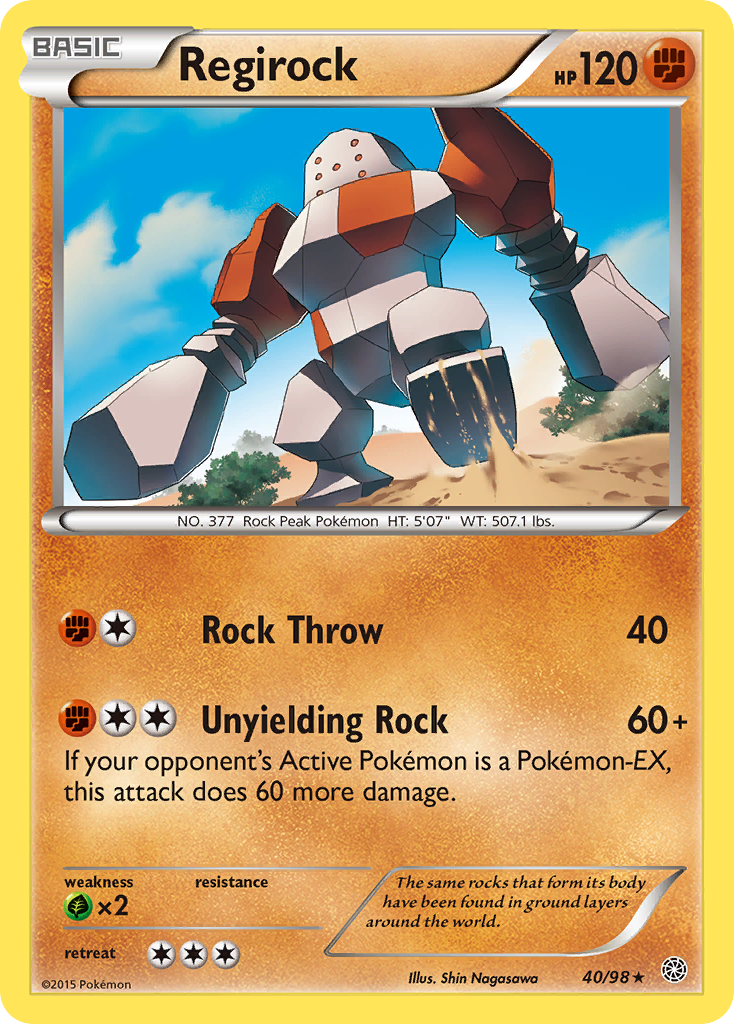 Regirock (40/98) [XY: Ancient Origins] | Cracking-Singles