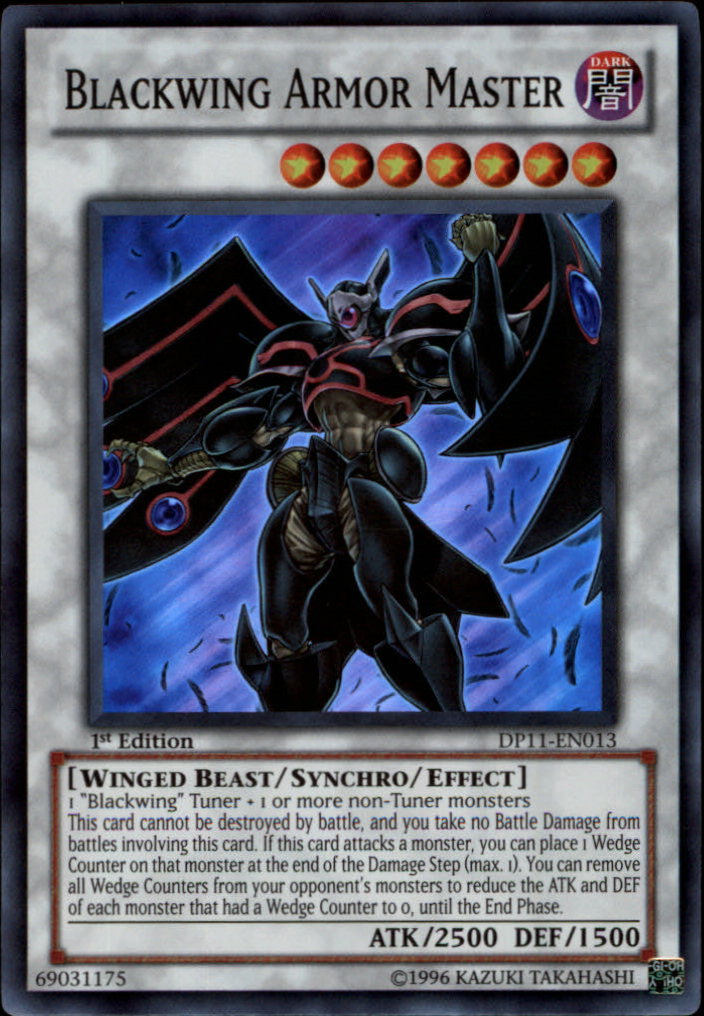 Blackwing Armor Master [DP11-EN013] Super Rare | Cracking-Singles