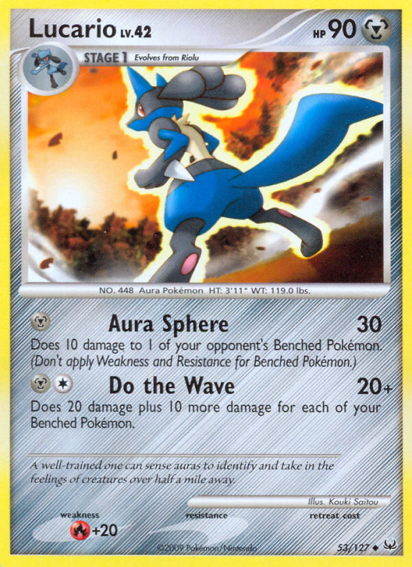 Lucario (53/127) [Platinum: Base Set] | Cracking-Singles