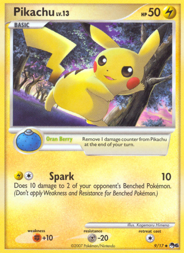 Pikachu (9/17) [POP Series 6] | Cracking-Singles