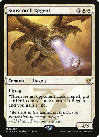 Sunscorch Regent [Dragons of Tarkir] | Cracking-Singles