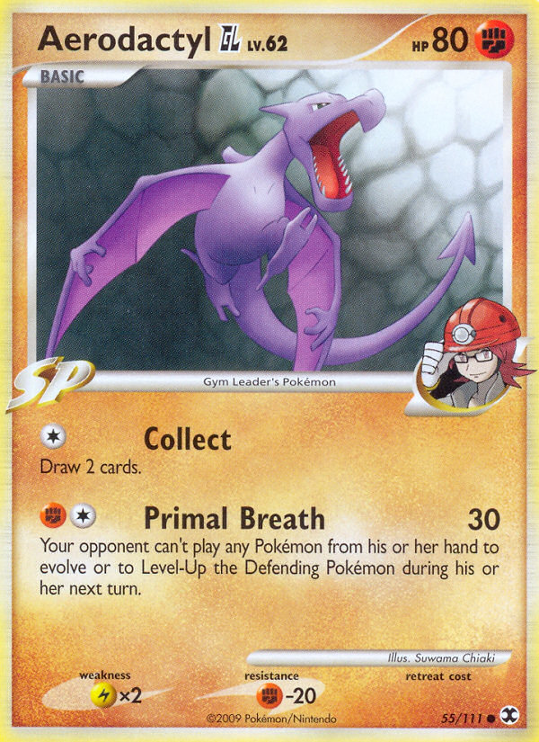 Aerodactyl GL (55/111) [Platinum: Rising Rivals] | Cracking-Singles