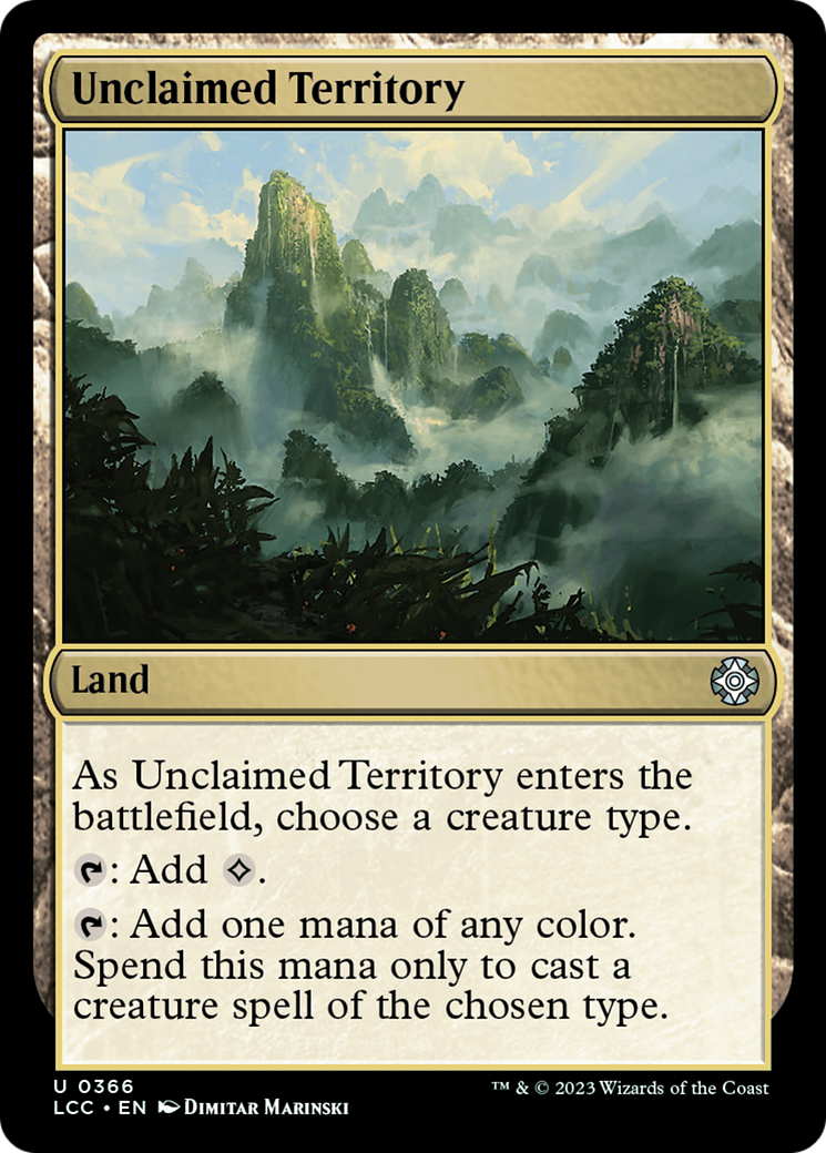 Unclaimed Territory [The Lost Caverns of Ixalan Commander] | Cracking-Singles