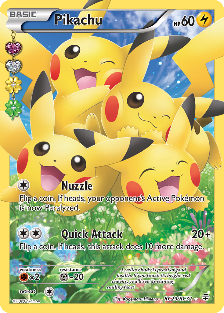 Pikachu (RC29/RC32) [XY: Generations] | Cracking-Singles