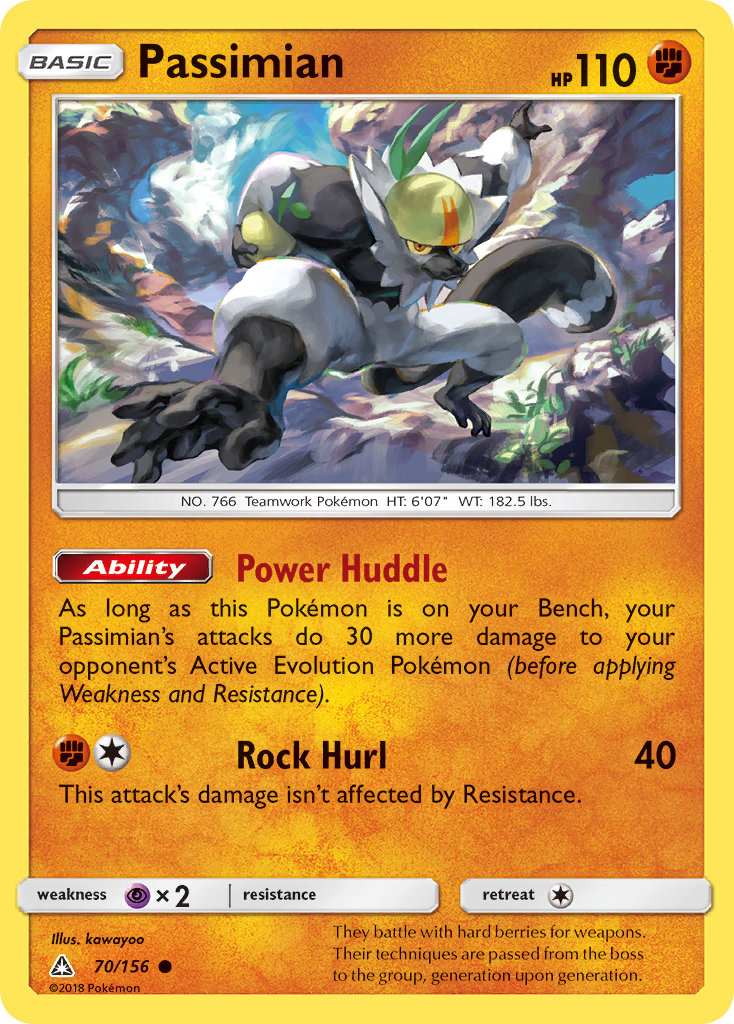 Passimian (70/156) [Sun & Moon: Ultra Prism] | Cracking-Singles