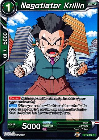 Negotiator Krillin (BT5-062) [Miraculous Revival] | Cracking-Singles