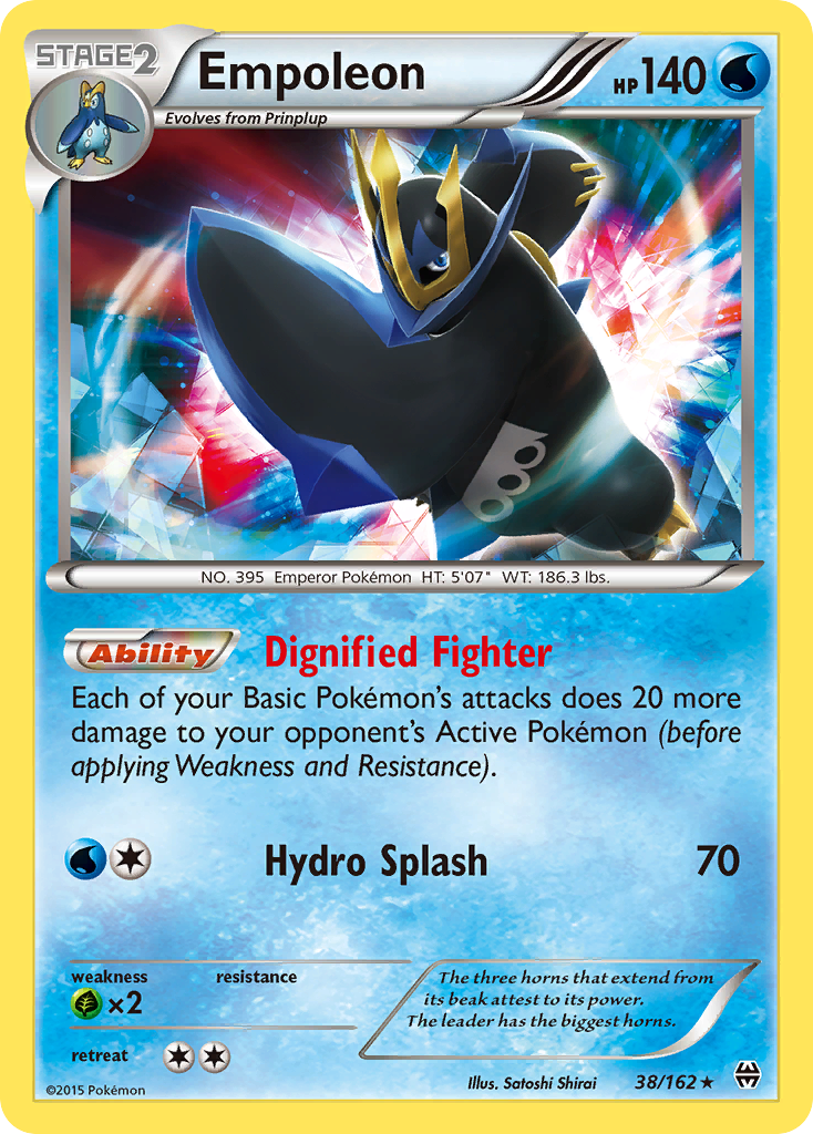 Empoleon (38/162) [XY: BREAKthrough] | Cracking-Singles