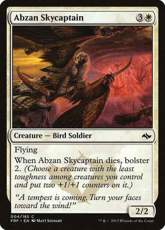 Abzan Skycaptain [Fate Reforged] | Cracking-Singles