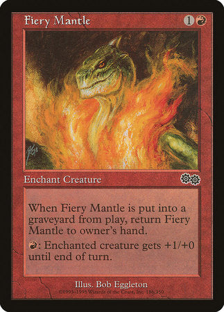 Fiery Mantle [Urza's Saga] | Cracking-Singles