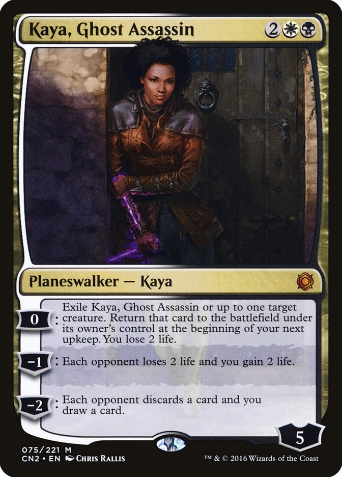 Kaya, Ghost Assassin (075/221) [Conspiracy: Take the Crown] | Cracking-Singles