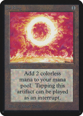 Sol Ring [Limited Edition Alpha] | Cracking-Singles