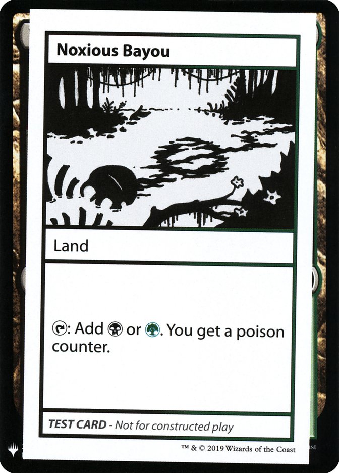 Noxious Bayou [Mystery Booster Playtest Cards] | Cracking-Singles