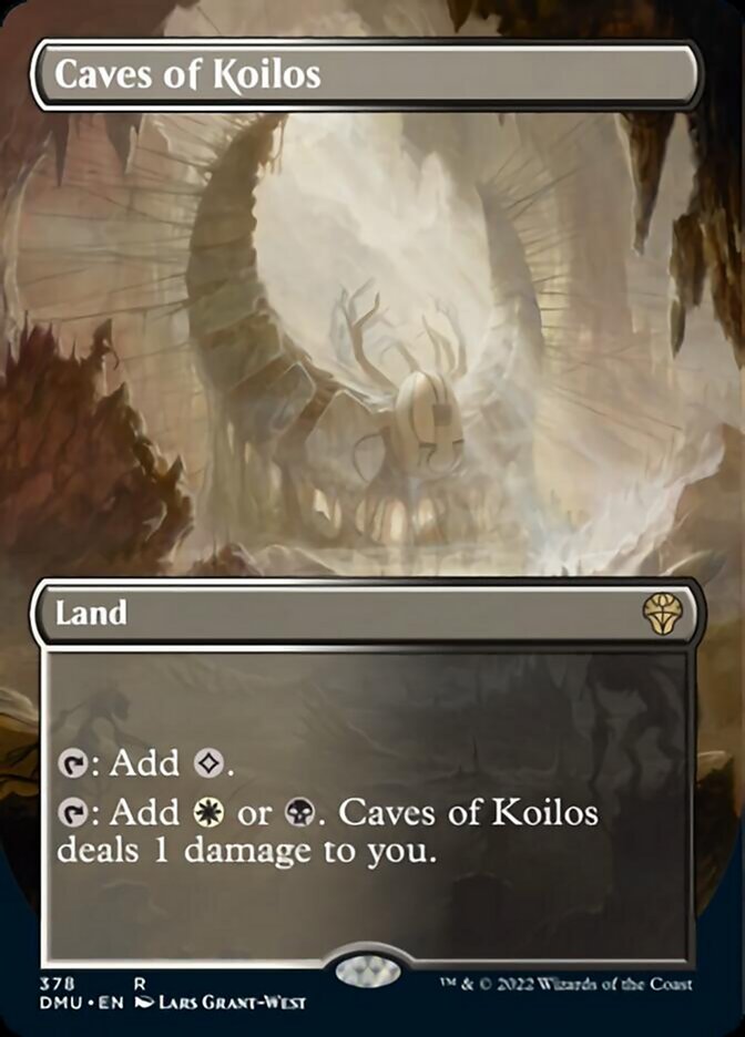 Caves of Koilos (Borderless Alternate Art) [Dominaria United] | Cracking-Singles