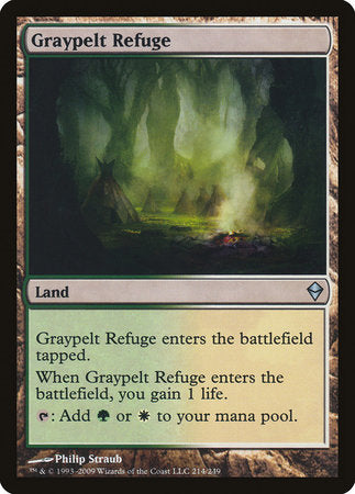 Graypelt Refuge [Zendikar] | Cracking-Singles