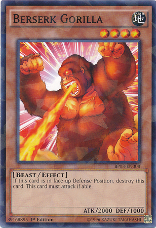 Berserk Gorilla [BP03-EN008] Shatterfoil Rare | Cracking-Singles