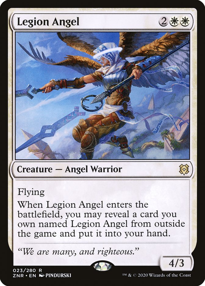 Legion Angel [Zendikar Rising] | Cracking-Singles