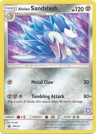 Alolan Sandslash (SM127) (Deck Exclusive #16) [Sun & Moon: Trainer Kit - Alolan Sandslash] | Cracking-Singles