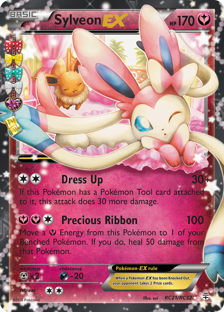 Sylveon EX (RC21/RC32) [XY: Generations] | Cracking-Singles