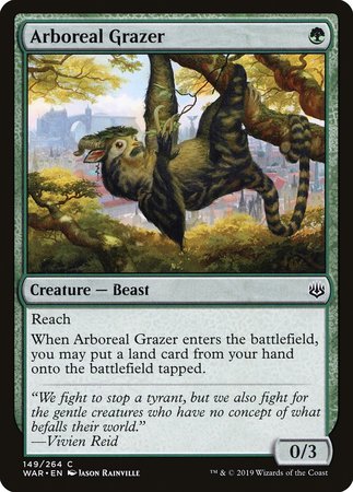 Arboreal Grazer [War of the Spark] | Cracking-Singles