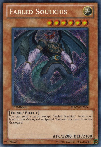 Fabled Soulkius [HA03-EN004] Secret Rare | Cracking-Singles