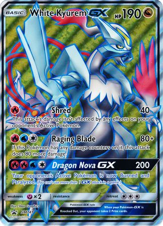 White Kyurem GX (SM141) (Jumbo Card) [Sun & Moon: Black Star Promos] | Cracking-Singles