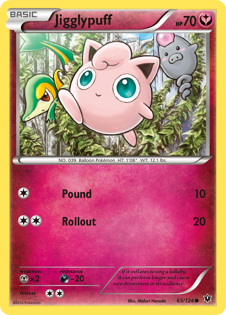 Jigglypuff (65/124) [XY: Fates Collide] | Cracking-Singles