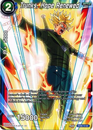 Trunks, Hope Renewed [EX06-10] | Cracking-Singles